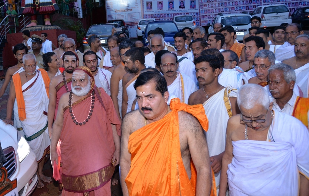 ಶೃಂಗೇರಿ ಭಾರತೀತೀರ್ಥ ಸ್ವಾಮೀಜಿ ಮೂಡುಬಿದಿರೆ ಪುರಪ್ರವೇಶ